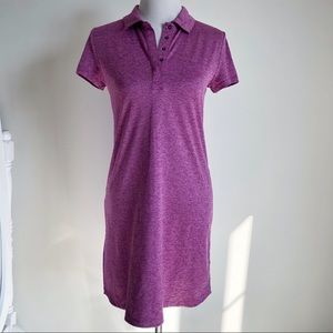 Tek Gear Women’s Purple Heathered Dry Tek Activewear Dress, size Extra Small